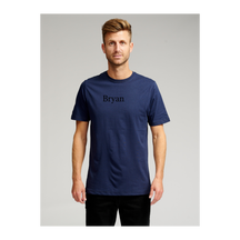 Biologisch Basic T -shirt - marine