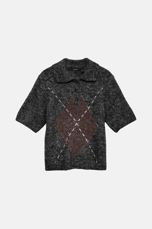 Bliss 2/4 Poloneck -pullover - zwart