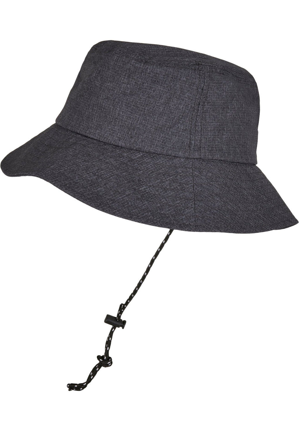 Verstelbare Flexfit Bucket Hat - Heather grijs