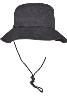 Verstelbare Flexfit Bucket Hat - Heather grijs