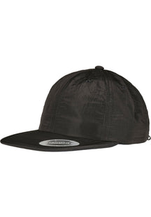 Adjustable Nylon Cap - Black
