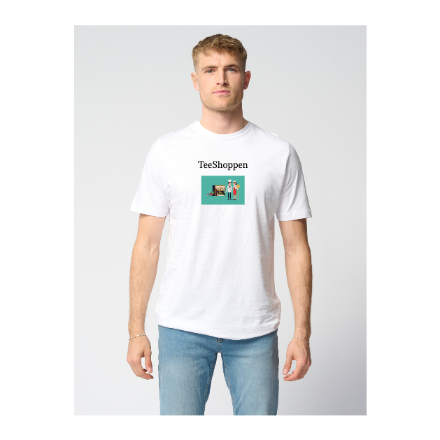 Biologisch Basic T -shirt - Wit