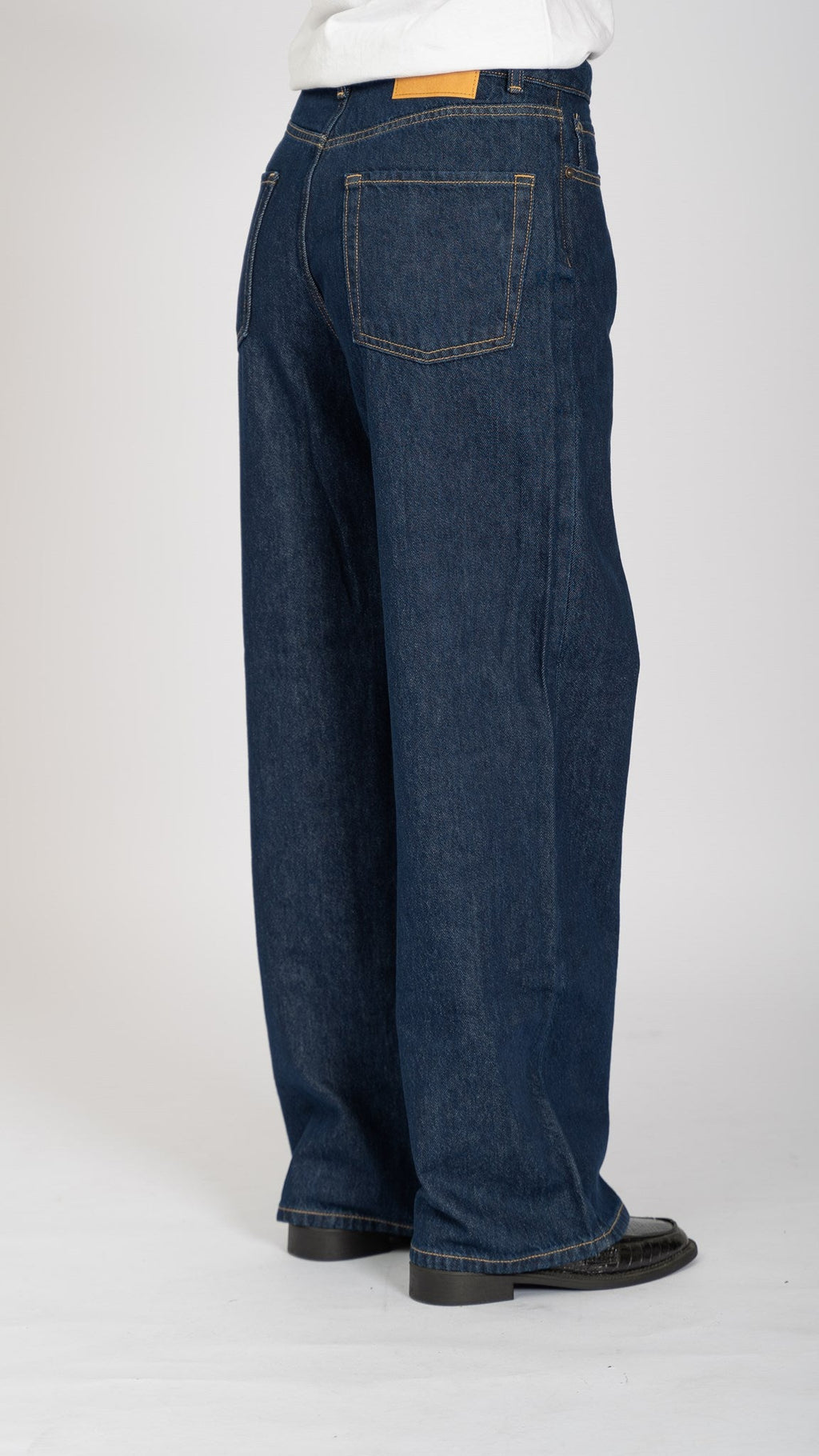 The Original Performance Brede jeans - donkerblauwe denim