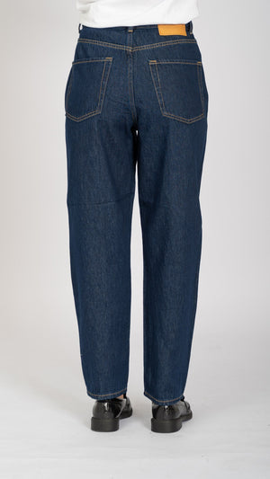 The Original Performance Mom Jeans - Donkerblauw Denim