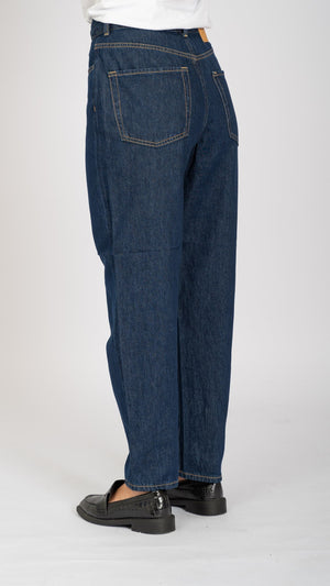 The Original Performance Mom Jeans - Donkerblauw Denim