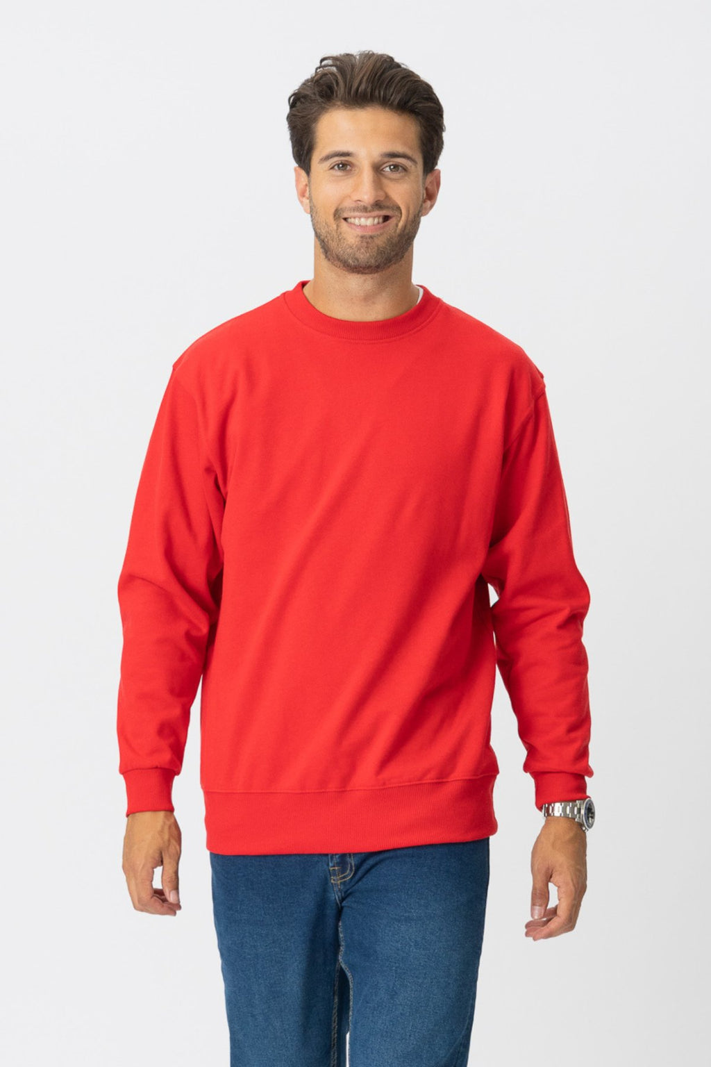 Basic Crewneck - Red van Denemarken