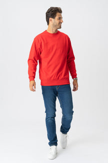 Basic Crewneck - Red van Denemarken