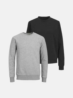 Basic Crewneck Sweat - Pakketdeal (2 pcs.)