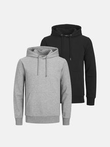 Basic Hoodie Sweat - Pakketdeal (2 pcs.)