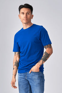 Basic T -shirt - Zweeds blauw