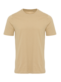 Biologisch Basic T -shirt - Beige