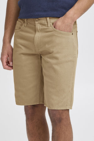 Philip Denim Shorts - Beige
