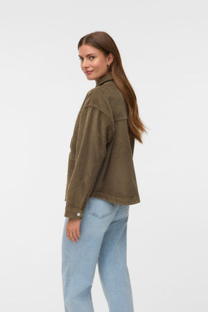 Jamie Corduroy Shacket - Zeemeermin