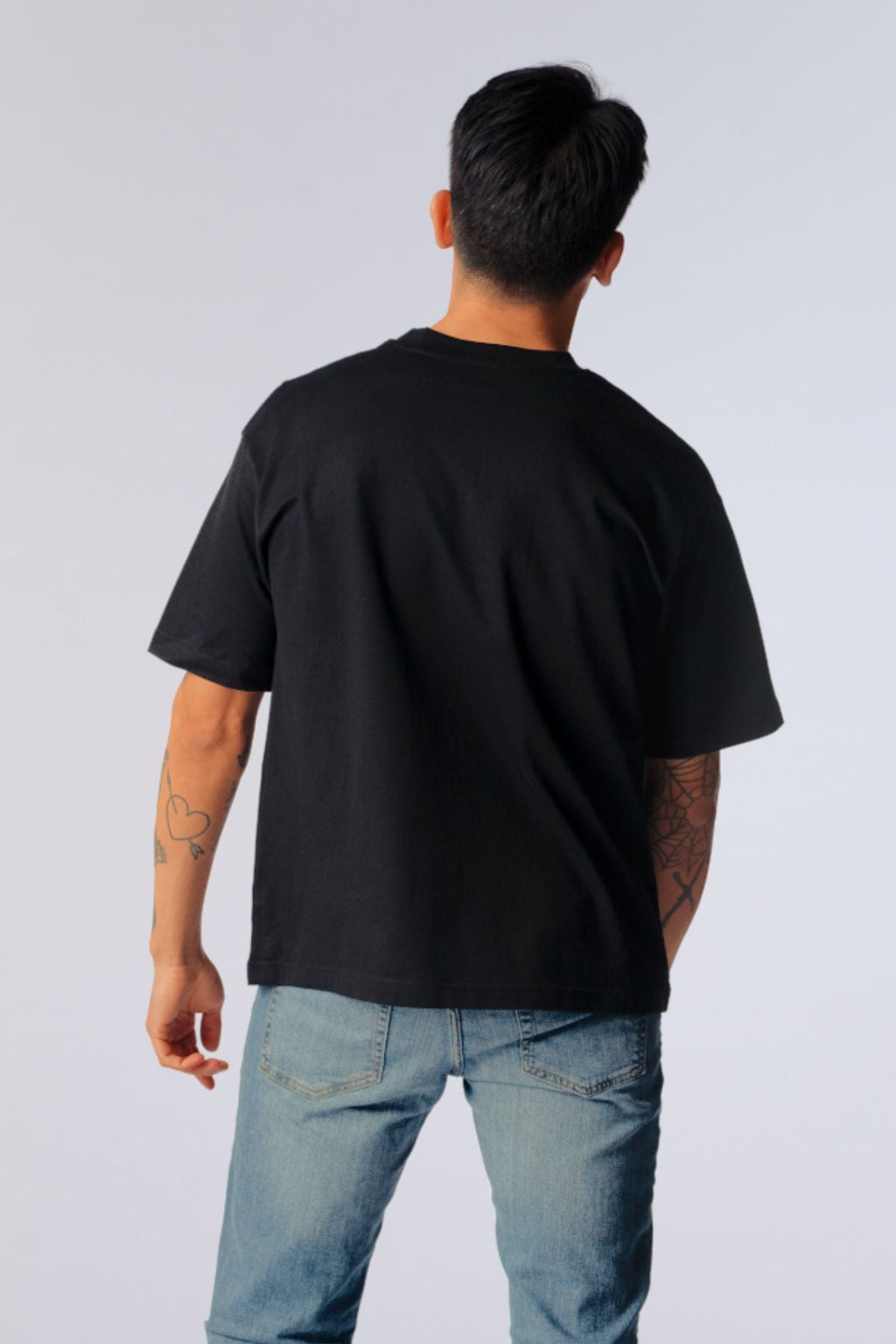 Boxfit T-shirt - Zwart