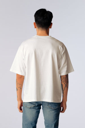 Boxfit T-shirt - White - TeeShoppen Group™ - T-shirt - TeeShoppen