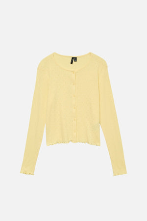 Isa O -Neck Cardigan - Anise Flower