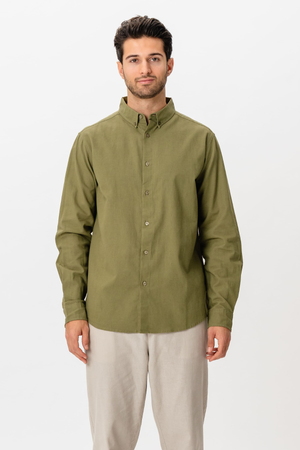 Linen Shirt - Green