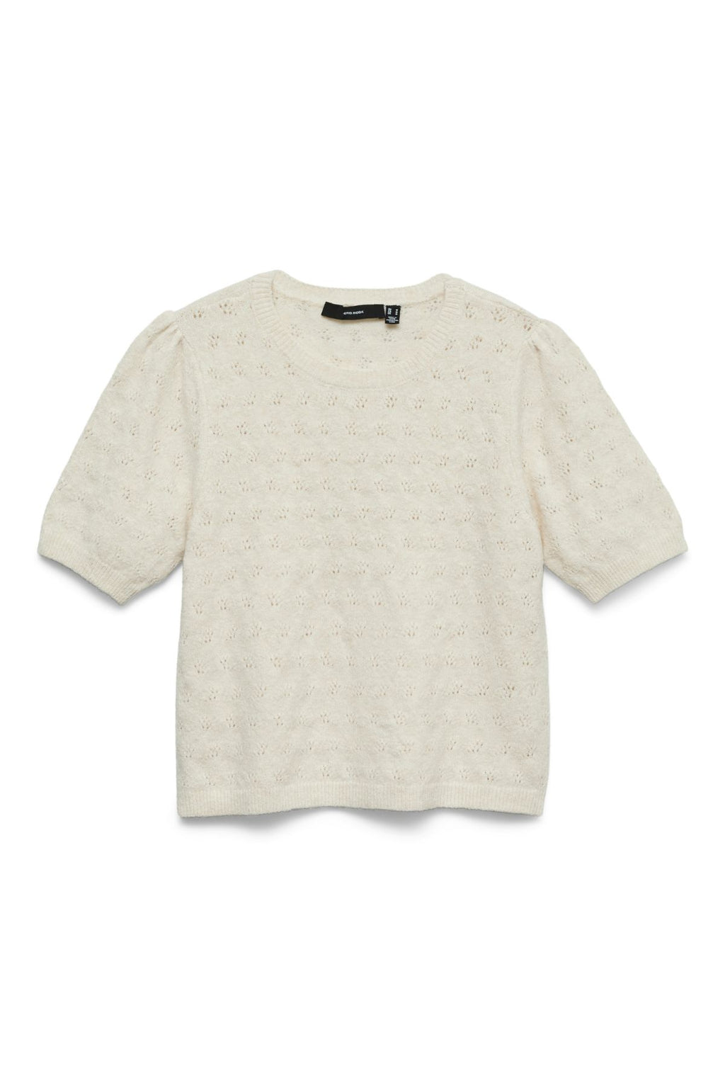 Doffy Stitch O-Neck Pullover - Berk Melange