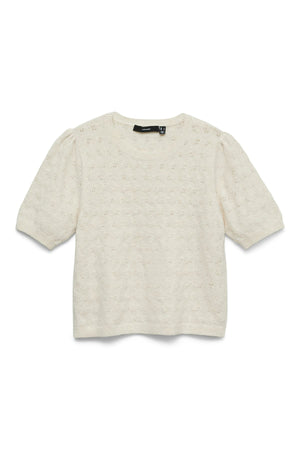 Doffy Stitch O-Neck Pullover - Berk Melange