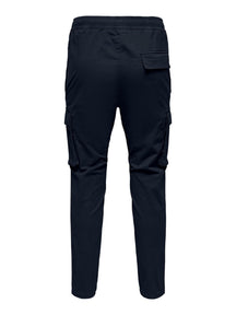 Cam Linus Cargo Pants - Dark Navy