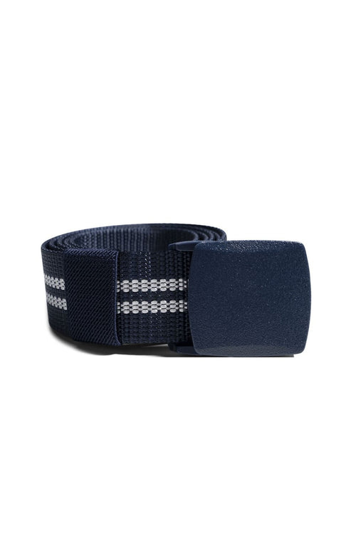 Canvas Belt - Navy/White/White - TeeShoppen Group™