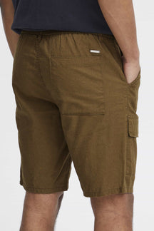Cargo linnen Shorts - Bruin