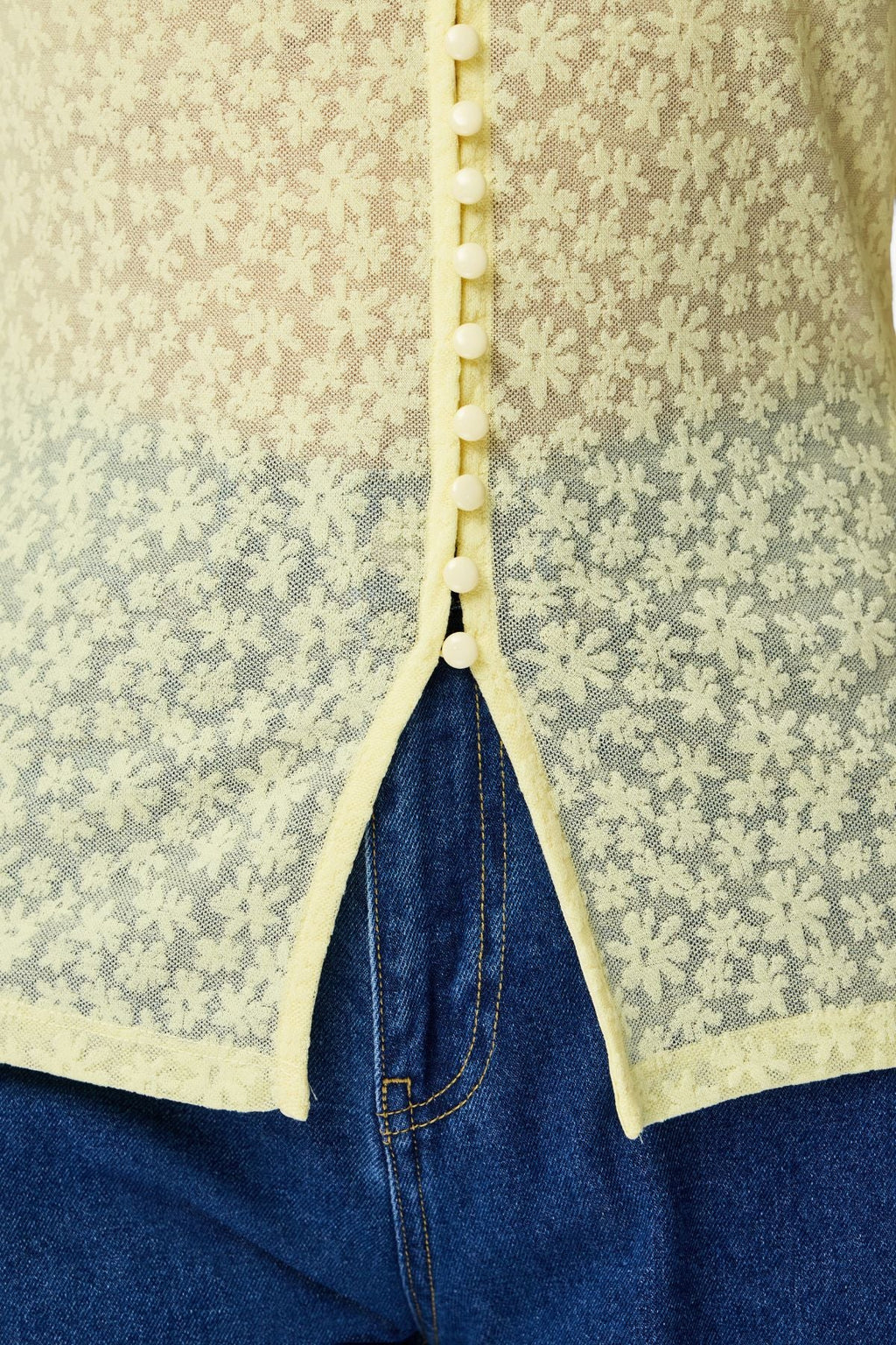 Baisy vest - Franse vanille