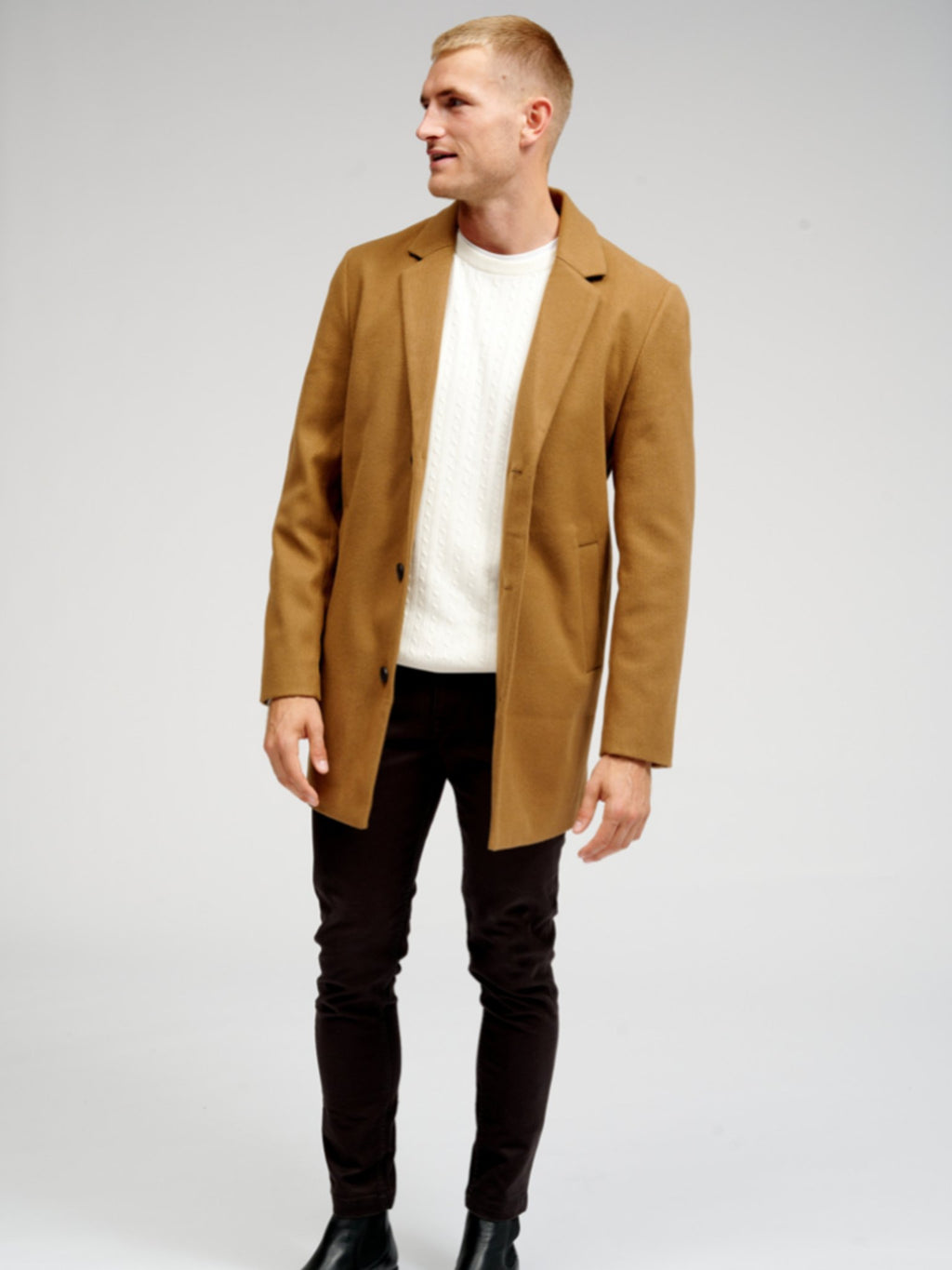 Classic Coat - Light Brown