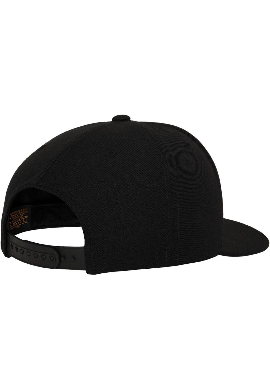 Klassieke Snapback - Blk/Blk