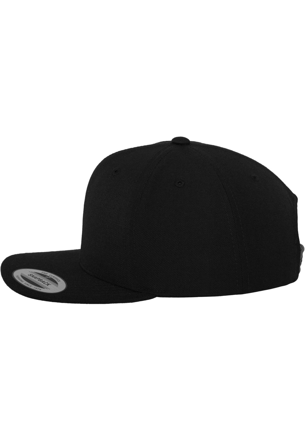 Klassieke Snapback - Blk/Blk