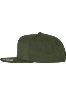 Klassieke Snapback - Diep Olijf