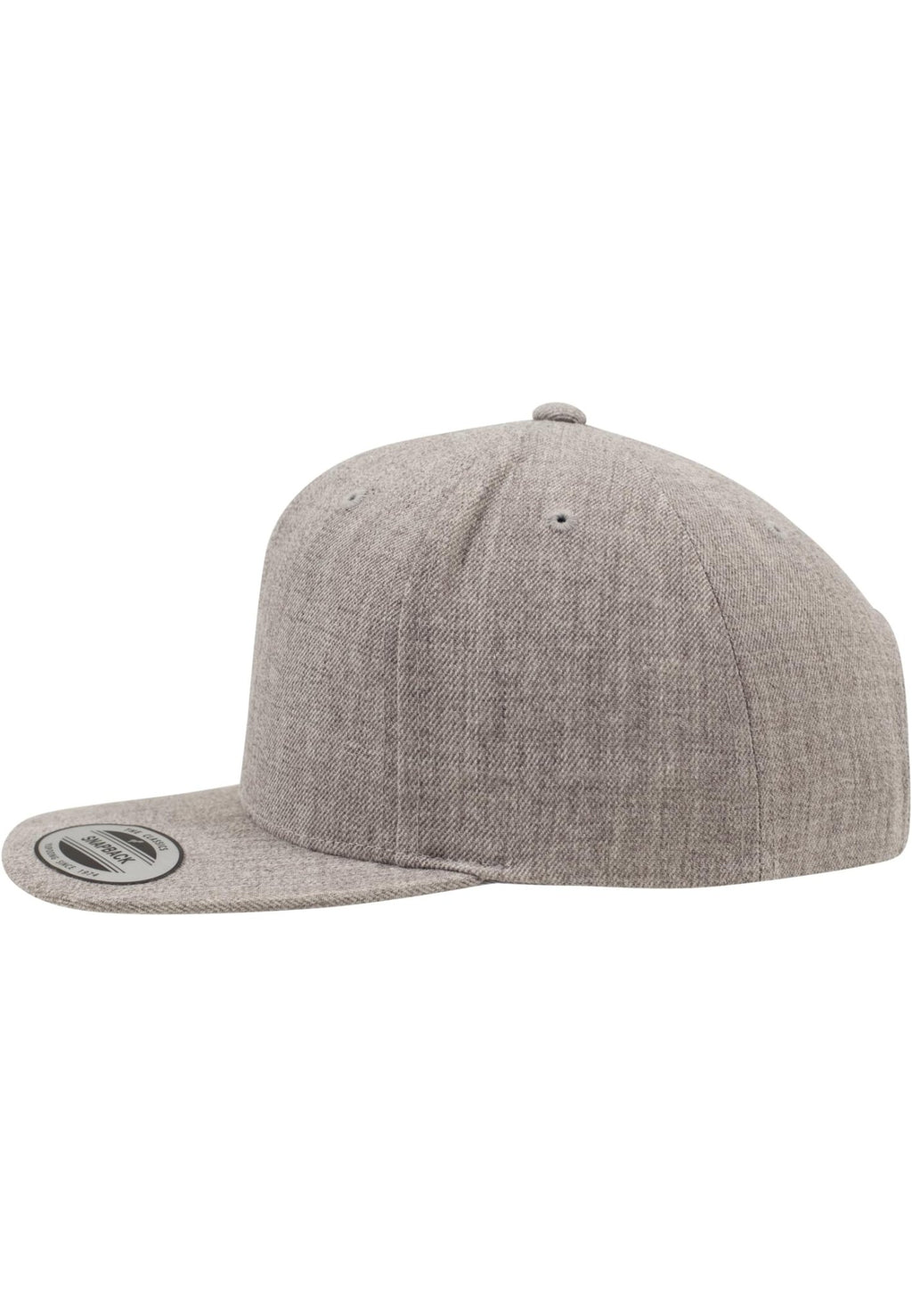 Klassieke Snapback - Heide/Heather