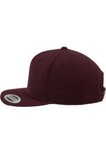 Klassieke Snapback - Maroon/Maroon