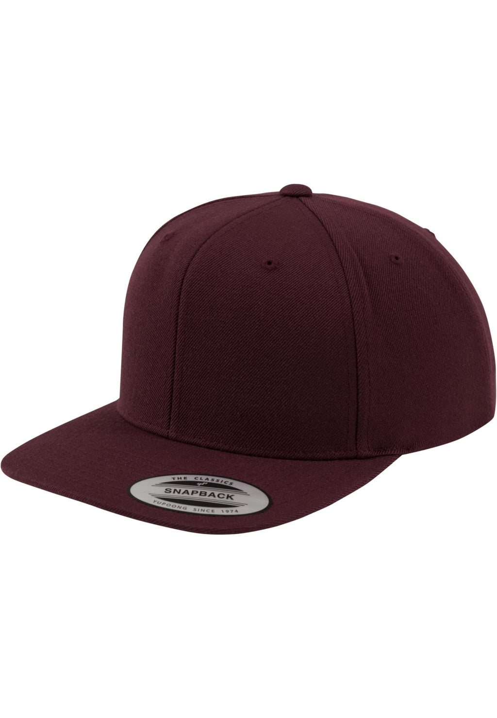 Klassieke Snapback - Maroon/Maroon