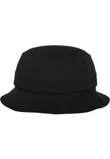 Cotton Twill Bucket Hat - Black