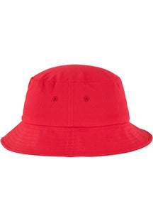 Cotton Twill Bucket Hat - Red