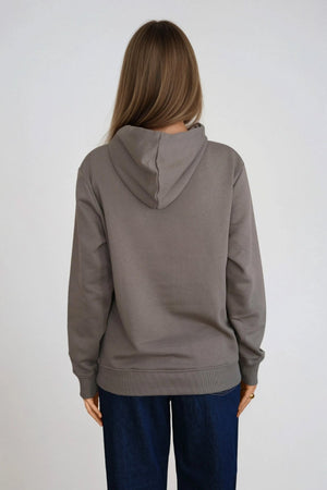 Sweatshirt hoodie - leger