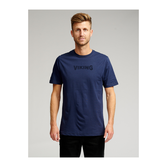 Biologisch Basic T -shirt - marine