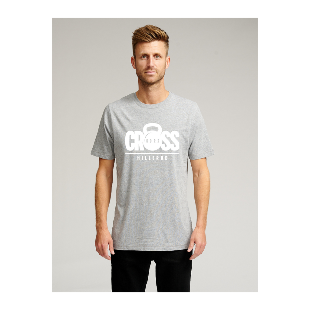 Biologisch Basic T -shirt - grijs