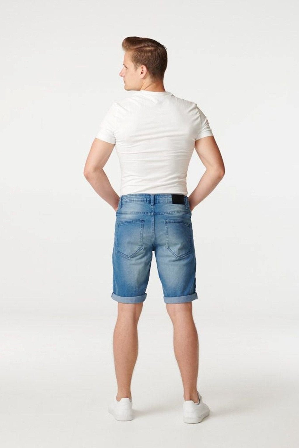 Denim shorts - blauw