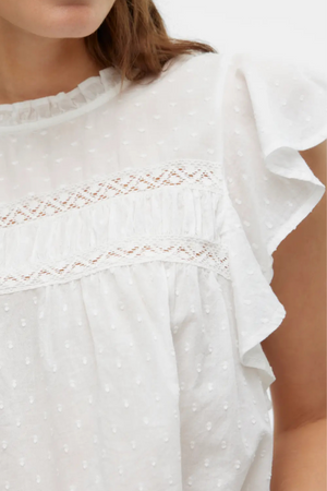 Trine Lace Top - Sneeuwwit