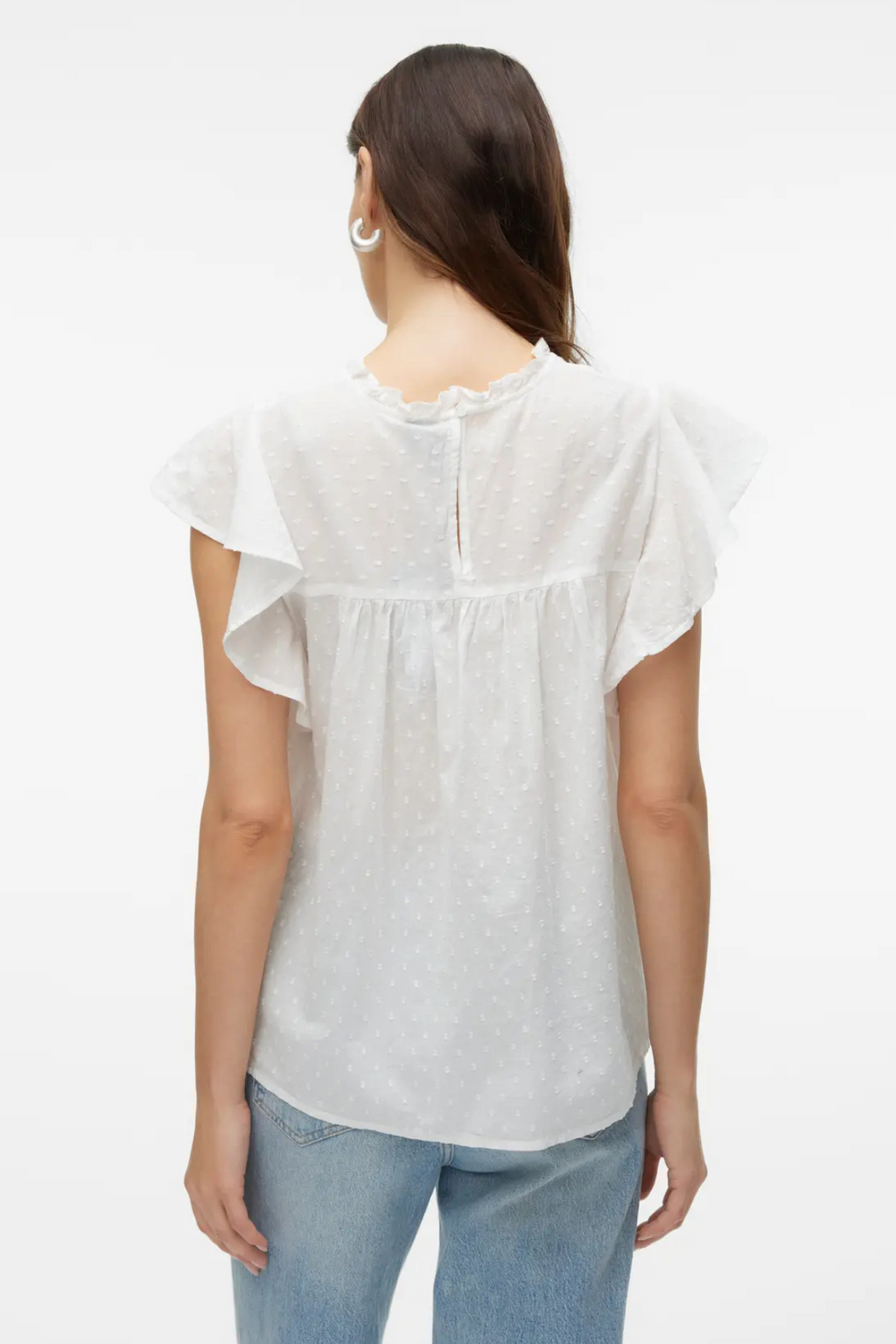 Trine Lace Top - Sneeuwwit