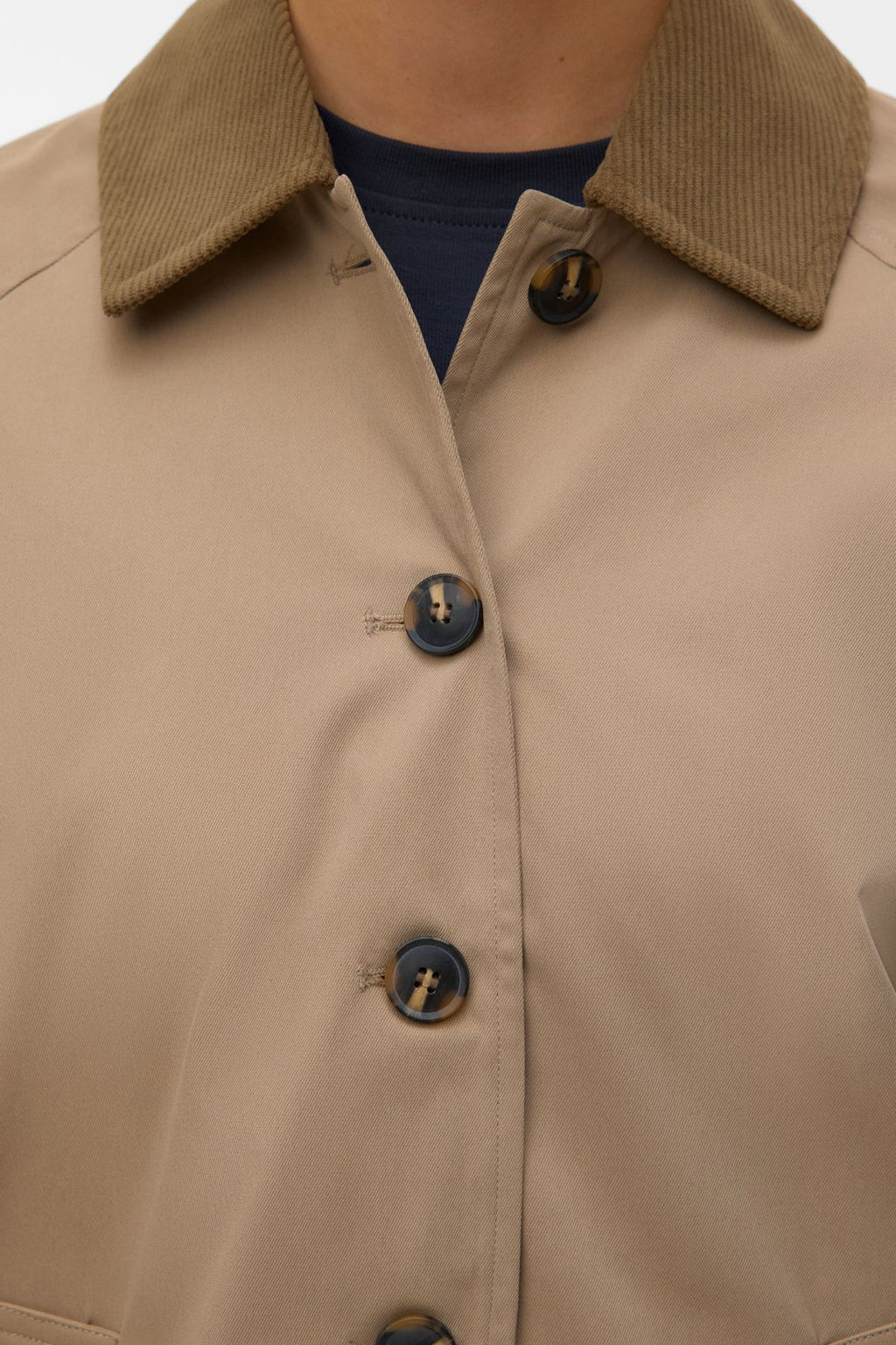 Chelseafia Short Jacket -  Silver Mink