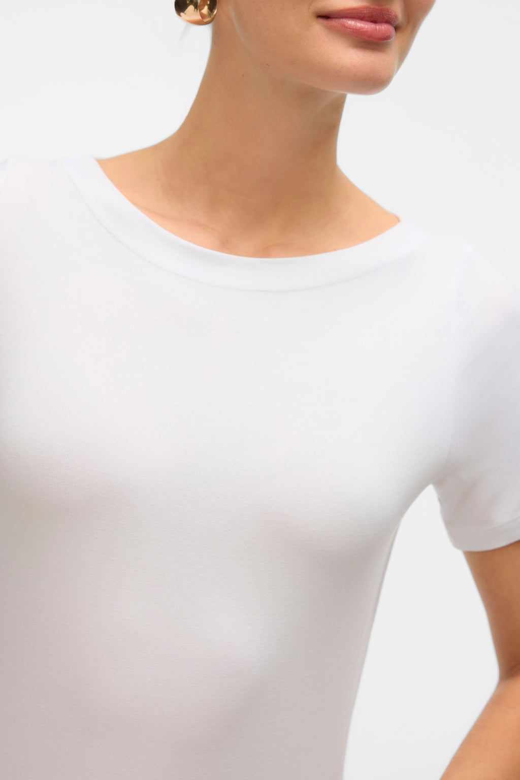 Panda Modal Topje - Helderwit