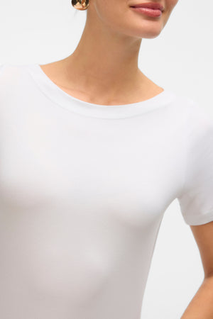 Panda Modal Topje - Helderwit