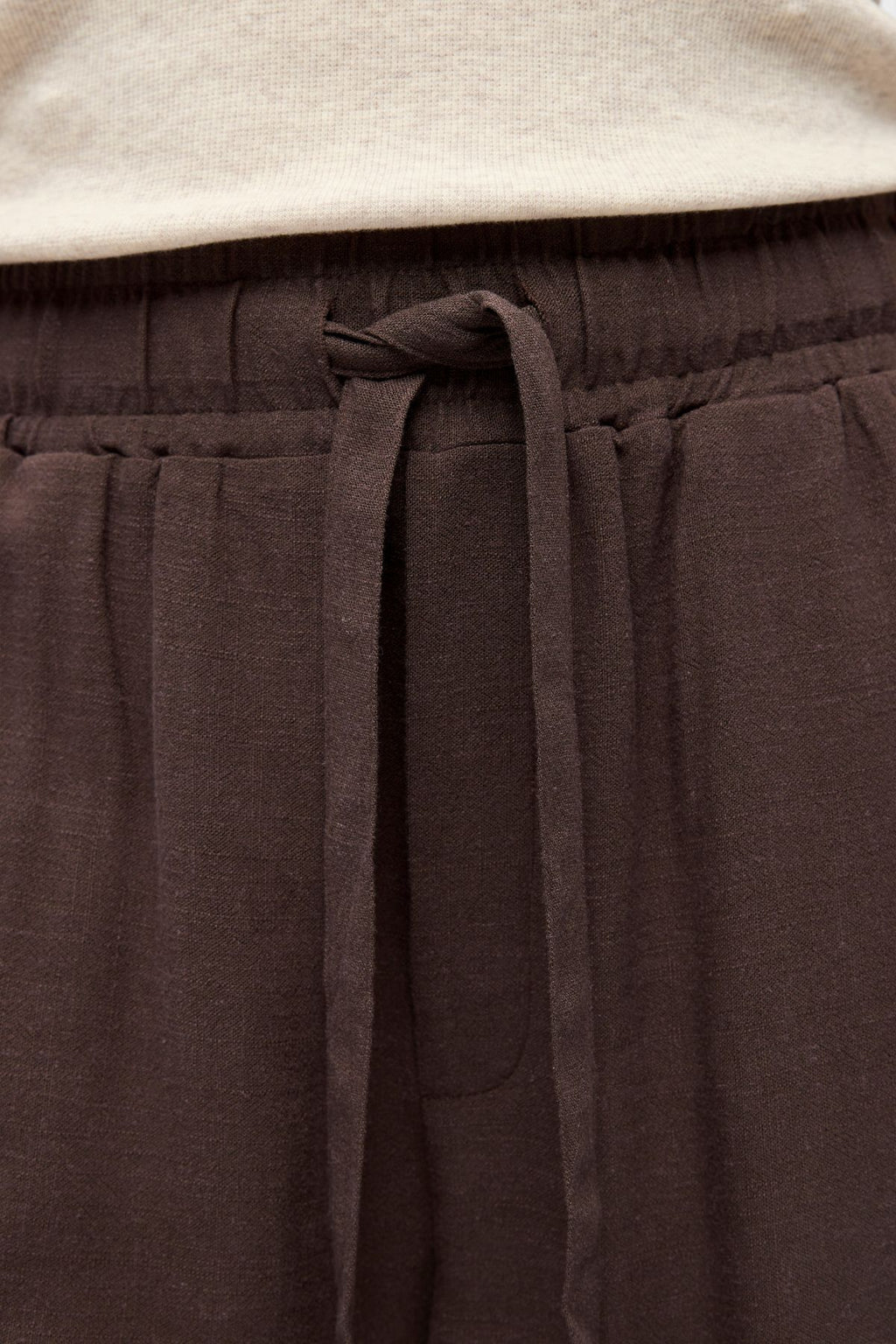 Sanne Breed Shorts - Zeehond Bruin