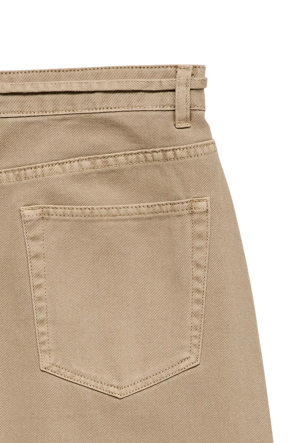 Wien Jeans met brede riem - Zilvermink