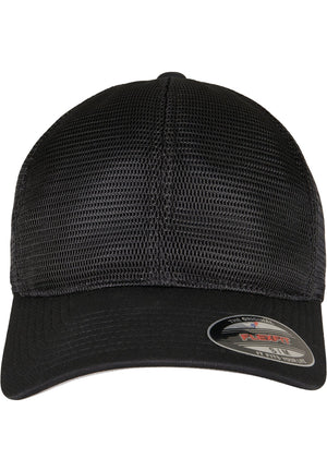 FLEXFIT 360 OMNIMESH CAP - Zwart