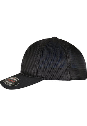 FLEXFIT 360 OMNIMESH CAP - Zwart