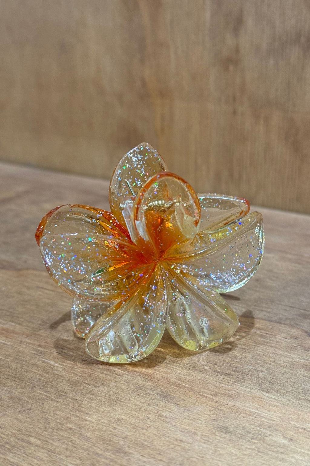 Flower Hair Clip - Wit